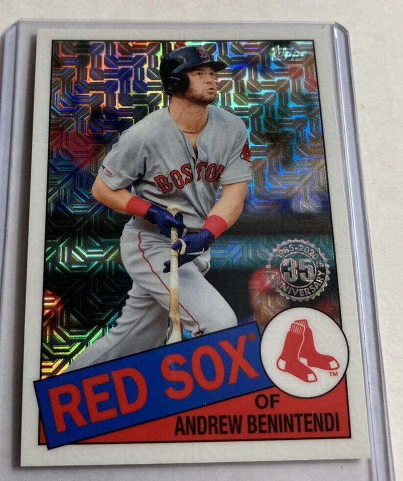 2020 Topps Update Silver Pack #CPC-26- ANDREW BENINTENDI Mojo Refractor. 1985. - Image 1 of 4