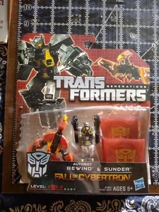 Autobot Rewind & Sunder Transformers Generations Fall of Cybertron 2012 Series1 - Picture 1 of 7