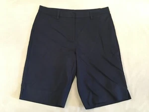 Short Jill da donna blu navy 12 cotone essenziale elasticizzati nuovi con etichette $64 - Foto 1 di 4