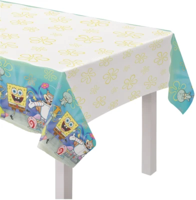 SpongeBob Paper Table Cover~SpongeBob SquarePants Paper Table Cover, 54in x 96in - Image 1 of 4