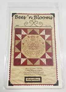 KATHY SCHMITZ Quilt Pattern - Bees ' n Blooms - May Patchwork Year 12" x 12" - Picture 1 of 3