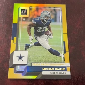2022 Panini Donruss MICHAEL GALLUP Premium PRESS PROOF PARALLEL #151 COWBOYS - Picture 1 of 1