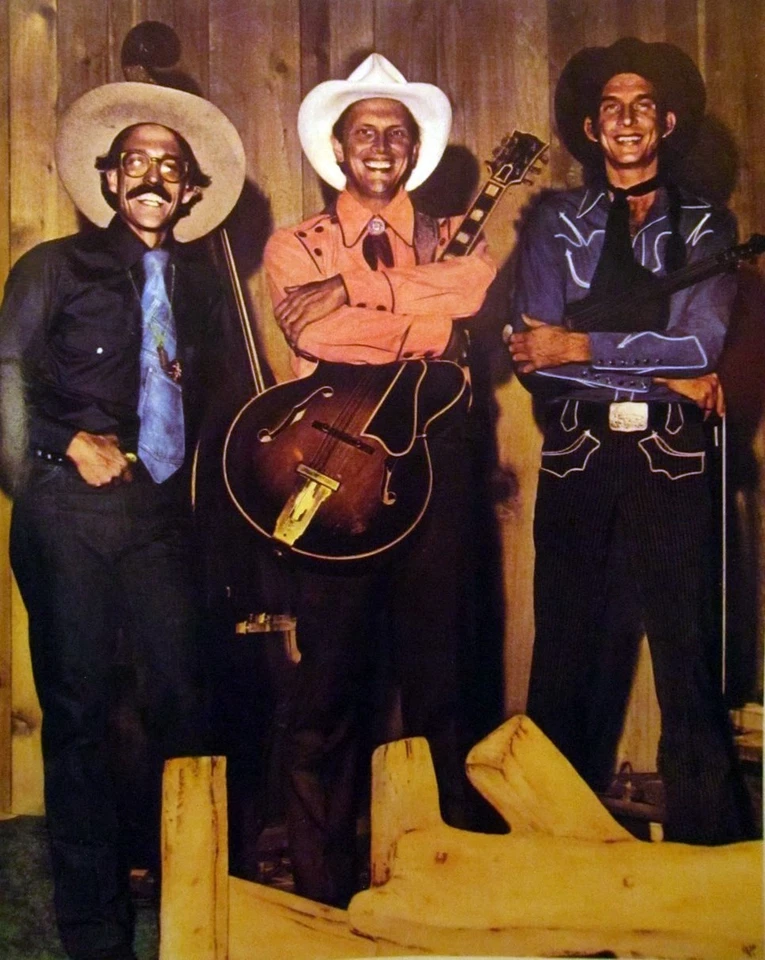RIDERS IN THE SKY country clipping 80s color photo Grand Ole Opry western comedy - Image 1 of 1