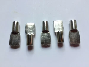 100 Massiver Stahl 5 mm Löffel Regal Stift Stützen Klammer Möbel Küche Schrank 3/16" - Bild 1 von 2