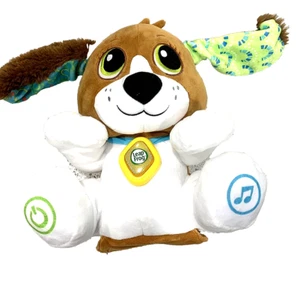 Leap Frog Speak And Learn Puppy With Talk Back Feature - Ears Flap Up & Down - Picture 1 of 8