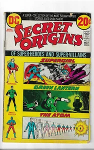 SECRET ORIGINS #2 vol 2 ~ Nick Cardy / John Broome / Otto Binder @ 1973 - Imagen 1 de 4