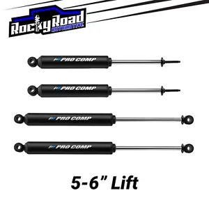 PRO COMP Pro-X Shocks (4) For 05-16 Ford F250 F350 Super Duty 4x4 w/ 5-6” Lift - Picture 1 of 8