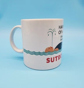 Sutro Baths Coffee Mug San Francisco Retro Oversize Souvenir SF CA Nostalgia - Picture 1 of 3