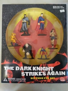 Batman The Dark Knight Strikes Again 6 Stück 2"-4" PVC Set DC Direct MIB 2002 - Bild 1 von 7