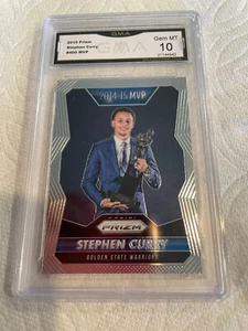 STEPHEN CURRY WARRIORS 2015 PRIZM MVP # 400 GRADED 10 L@@@@K - Picture 1 of 2
