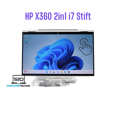 HP EliteBook x360 1040 G8 14 Zoll Intel i7-1165G7 16GB RAM 512GB SSD 2in1 TOUCH - Bild 1 von 4