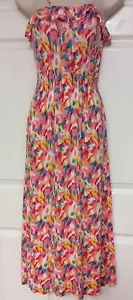 Epic Threads Mädchen Kleid Gr. XL volle Länge rosa blau bunt 124 - Bild 1 von 6