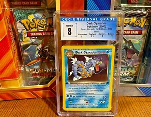 Dark Gyarados 1st Edition Team Rocket HOLO cgc 8 NM MINT Pokemon 2002 8/82 psa - Picture 1 of 2