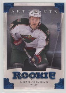 2013-14 Upper Deck Artifacts Rookies Sapphire /85 Mikael Granlund #179 Rookie RC