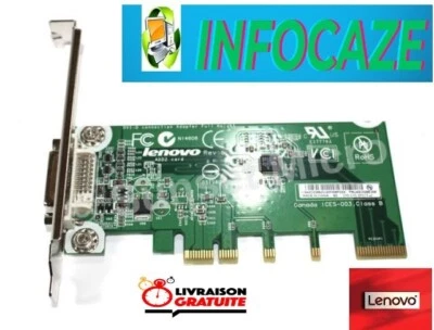 SCHEDA IBM Lenovo Thinkcenter M57 scheda video PCI desktop 03T6005 43C0258 - Immagine 1 di 4