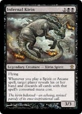 Infernal Kirin x1 NM  Magic the Gathering MTG Saviors of Kamigawa, # 72