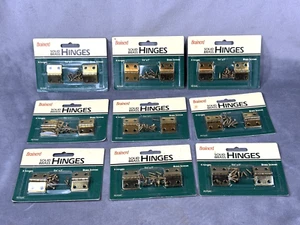 36 bisagras Brainerd Butt de 3/4"" x 1" latón sólido, 9 paquetes sin abrir 7075XC - Imagen 1 de 4
