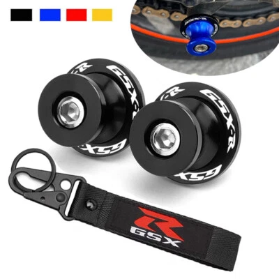 M8 X1.25 Swing Arm Spools Slider Stand Screw 2pcs For Suzuki GSXR 600 750 1000 — 第 1/4 张图片