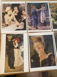 Vintage Renoir leere Grußkarten, unbenutzt (12), ohne Umschläge - Bild 1 von 8