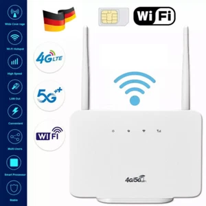 CPE106-E 4G LTE ROUTER SIM KARTE, WLAN ROUTER, 300 MBIT/S WLAN, SIM-KARTENSTECK - Bild 1 von 15