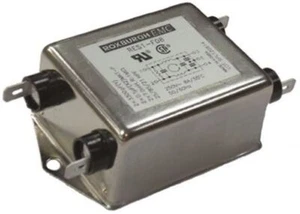 1 x Roxburgh EMC RES1 Series 15A 250 V ac/dc Chassis Mount RFI Filter, with Tab  - Picture 1 of 2
