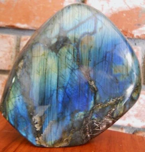  FLASHY AAA LABRADORITE SPECTROLITE POLISHED FREEFORM DISPLAY SPECIMEN  6218 - Picture 1 of 12