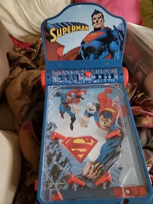 DC FUNRISE SUPERMAN Table Top Mini Pinball Machine - Image 1 of 2