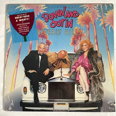 Down and Out In Beverly Hills Vinyl LP Original Soundtrack SEALED with HYPE - Image 1 of 4