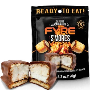 Fyre S'mores Instant Bonfire Chocolate Marshmallows, 4.2 oz - Picture 1 of 8