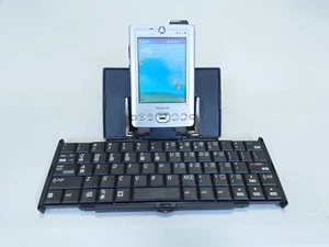 PC de poche vintage Dell Axim X3 fonctionnel avec clavier pliable Windows Mobile PDA - Photo 1 sur 17
