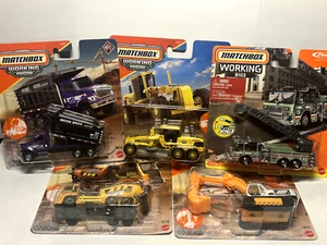 2022 Matchbox Working Rigs Your CHOICE - New in Box - Fast Ship - Picture 1 of 10
