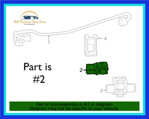 GENUINE TOYOTA OEM LEXUS 20-23 GX460 SENSOR ULTRASONIC - Picture 1 of 1