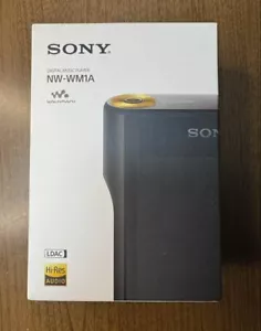 SONY NW-WM1A Black Walkman 128GB Hi-Res Digital Audio Player Used Tested Japan - Picture 1 of 7