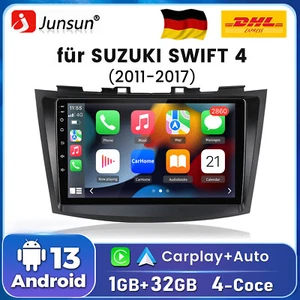 Android13 Autoradio Für Suzuki Swift IV FZ 2011-2017 CarPlay GPS NAVI WIFI BT FM - Bild 1 von 18