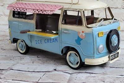Fast Food Ice Cream Truck 1:18 Scale Car Model Diecast Gift Toy Vehicle Adult - Image 1 of 4