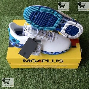 G/FORE GFORE MG4+ Camo Camouflage Golf Shoe Sneaker ⛳️ US 11.5 ⛳️ SNO White Blue - Picture 1 of 9