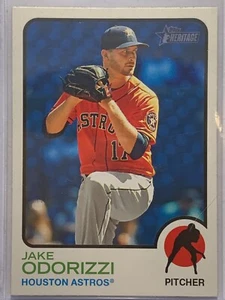 Jake Odorizzi - 2022 Topps Heritage Baseball - #320 - Houston Astros - Picture 1 of 2