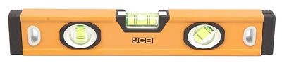 JCB 250mm Torpedo Level, Aluminium body shock absorbance end cap accuracy: 0.5mm - Image 1 of 3