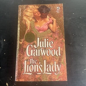 THE LION’S LADY JULIE GARWOOD Vintage Cover 1988 1st Ed 1st Print - Picture 1 of 11