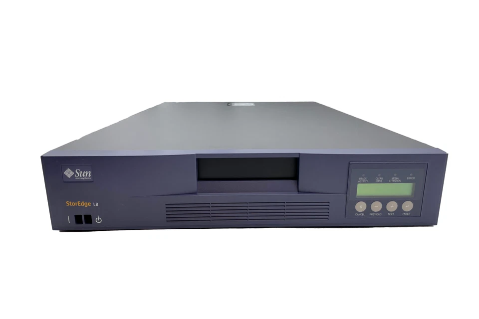 Sun StorEdge L8 LTO1 LVD SCSI Tape Autoloader, 380-0817 - Image 1 of 4