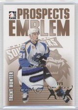 2004 ITG Heroes and Prospects Emblem Gold Fall Expo 1/1 Trent Hunter #GUE-30 0a7