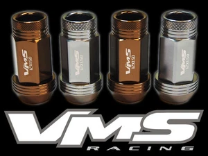 VMS RACING 16 48MM PREMIUM EXTENDED WHEEL LUG NUT 12X1.5 GUNMETAL BRONZE MIX GZ4 - Picture 1 of 1