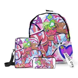 13.7inch DandyWorld School Bags Oxford Backpack shoulder bag Pencil Case - Picture 1 of 54