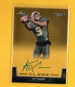 D13228 2017 Leaf Trinity Clear Autographs #CAKDC KD Cannon  - Picture 1 of 1