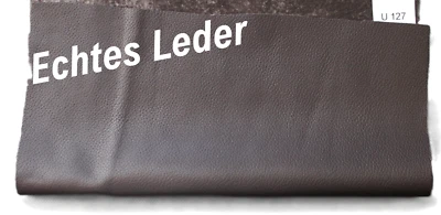 FADEN & CO Echtes Leder, Nappaleder, Lammleder mit Lederstärke ca. 0,8 mm in Braun