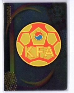 KOREA Team Emblem 2002 Panini World Cup Soccer Card #130 PSA - Picture 1 of 2