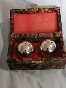Chinese Musical Baoding Balls For Meditation And Exercise (Ml69) - Picture 1 of 7
