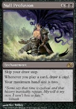 MTG-1x-Moderate Play, English-Null Profusion - Foil-Planar Chaos