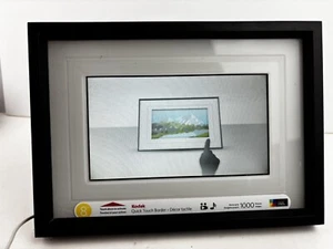 Kodak Easyshare M820 Digital Picture Frame & Power Cord Work Used - Picture 1 of 6