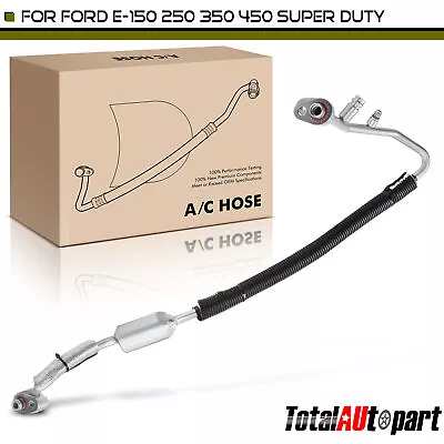 Mangueira de linha de descarga AC para Ford E-150 E-250 07-14 E-350 Econoline 7C2Z19972A - Imagem 1 de 4